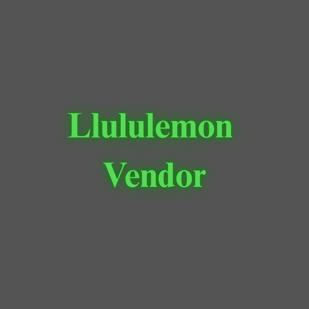 Llululemon Vendor